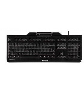 CHERRY KC 1000 SC tastaturi USB AZERTY Flamandă Negru