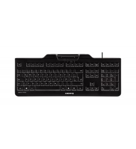 CHERRY KC 1000 SC tastaturi USB QWERTZ Elvețiană Negru