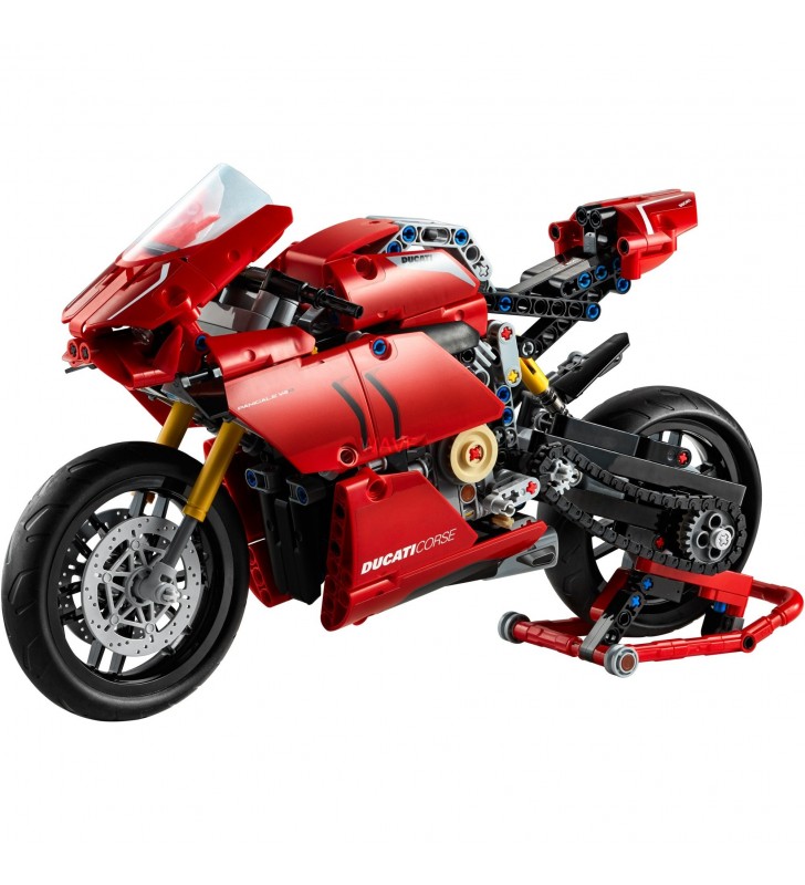 Jucărie de construcție LEGO  42107 Technic Ducati Panigale V4 R (roșu)