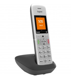 Gigaset  E390A, telefon analogic (negru argintiu)