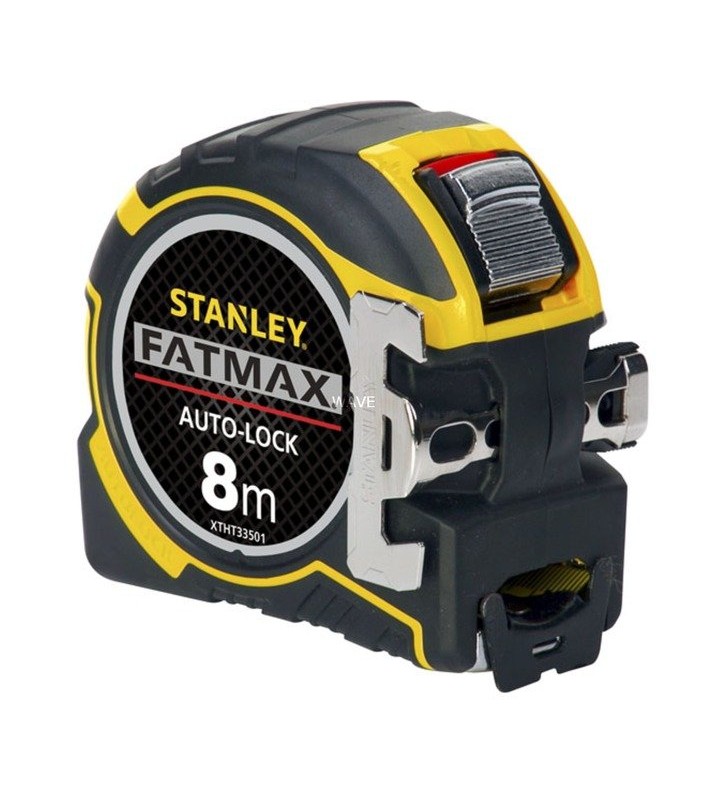 Bandă de măsurare Stanley  FatMax PRO Autolock, 8 metri (negru/galben, 32 mm)