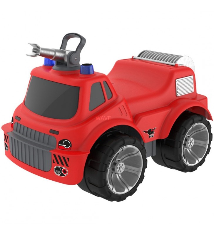 BIG  Power Worker Maxi Camion de pompieri, slide (roșu)