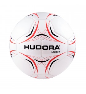 Liga de fotbal HUDORA (negru/rosu, marimea 5)