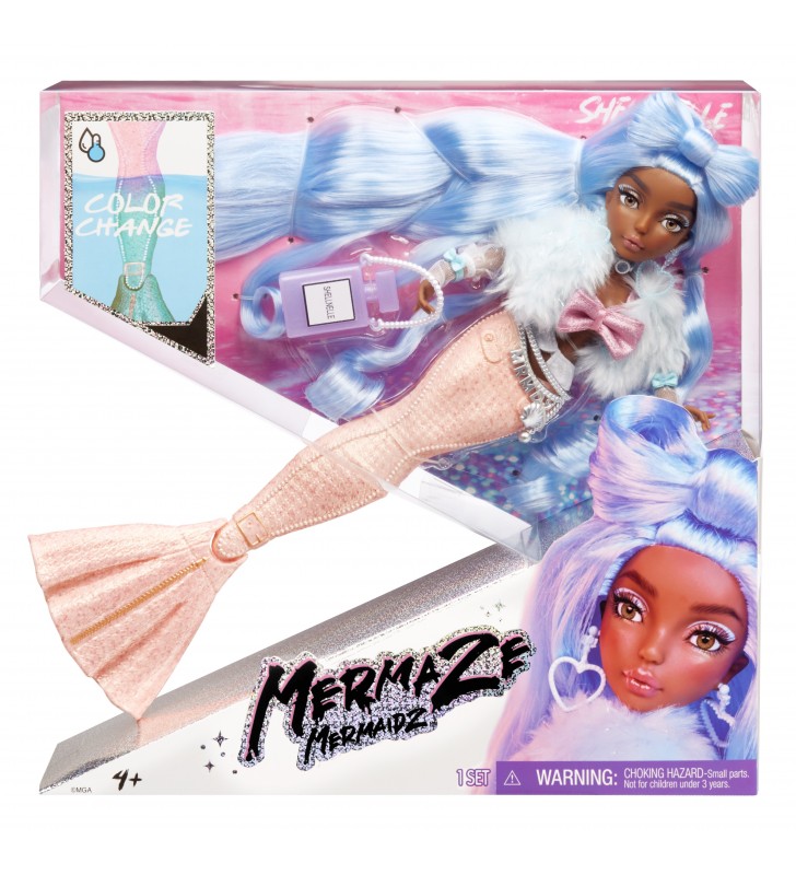Mermaze Mermaidz Core Fashion Doll S1- Shellnelle