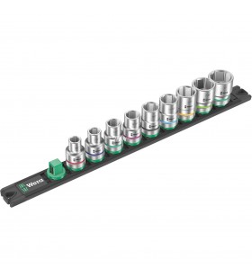 Bandă magnetică pentru priză Wera C Imperial 1 set de prize 1/2", imperial (negru/verde, 9 părți)