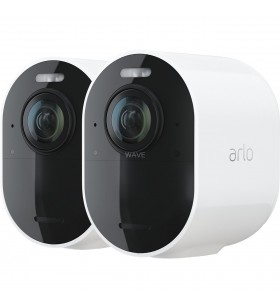 Arlo  Ultra 2 Spotlight, cameră de securitate (alb/negru, 4K, WLAN, 2 camere, 1x stație de bază)