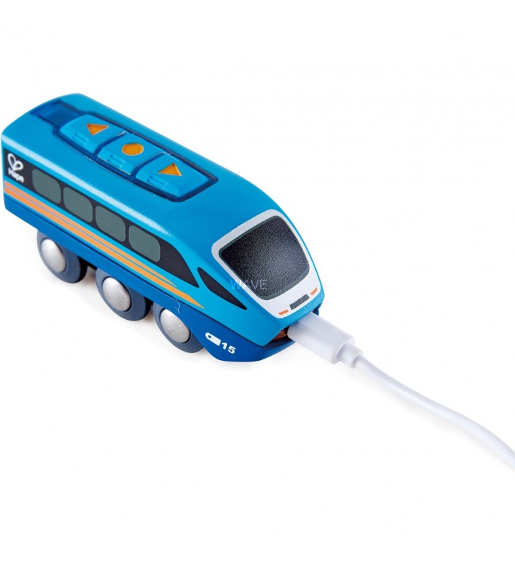 Tren cu telecomandă Hape , RC (albastru)