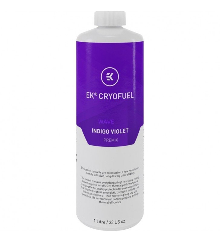 EKWB  EK-CryoFuel Indigo Violet (Premix 1000 ml), lichid de răcire (violet, 1 litru)