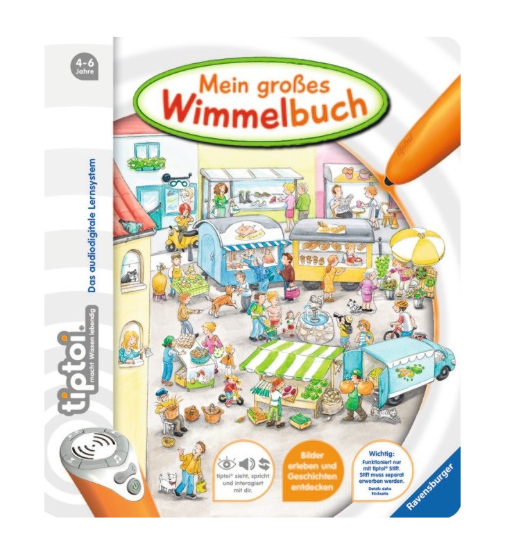 Ravensburger tiptoi 00.000.597 cărți Instrucțiuni joc/jucărie Germană Cartonat 16 pagini