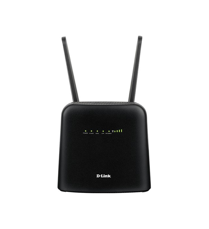 D-Link DWR-960 router wireless Gigabit Ethernet Bandă dublă (2.4 GHz/ 5 GHz) 3G 4G Negru