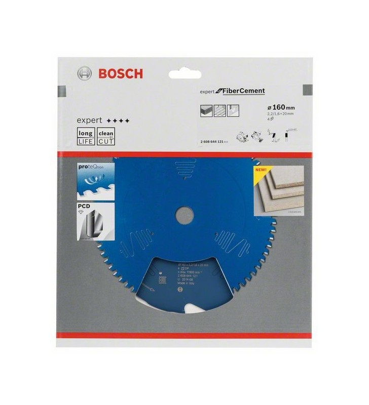 Bosch 2 608 644 121 lame pentru ferăstraie circulare 16 cm 1 buc.