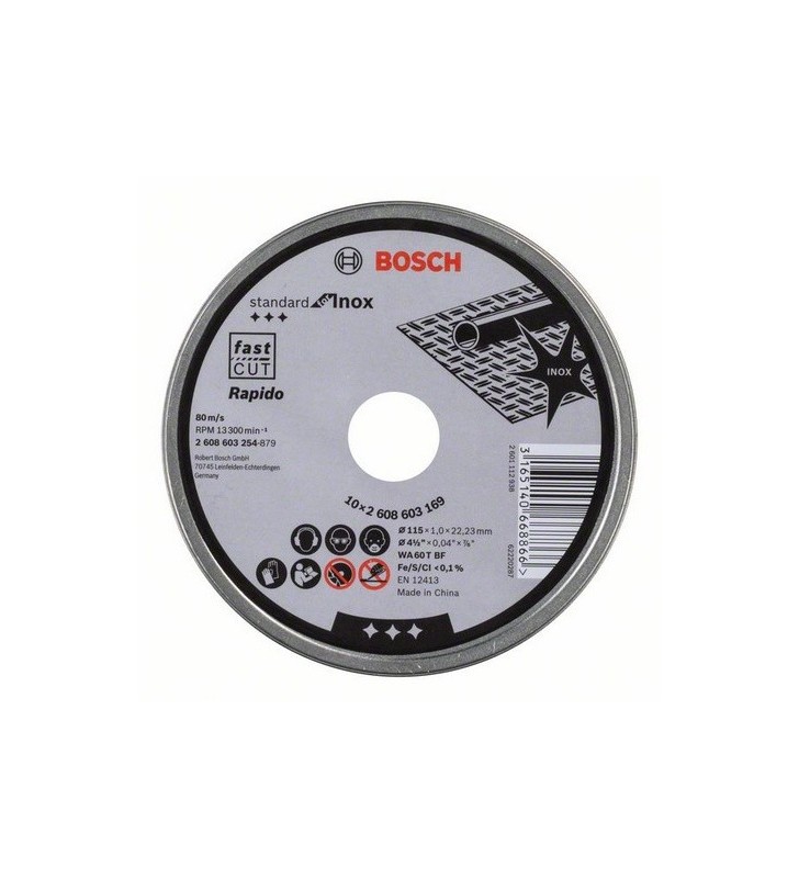 Bosch 2 608 603 254 accesoriu pentru polizoare unghiulare Disc tăiere