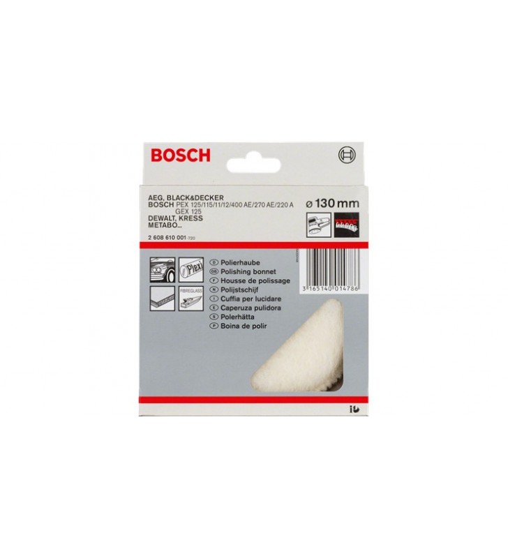 Bosch 2 608 610 001 consumabile mașini de șlefuit