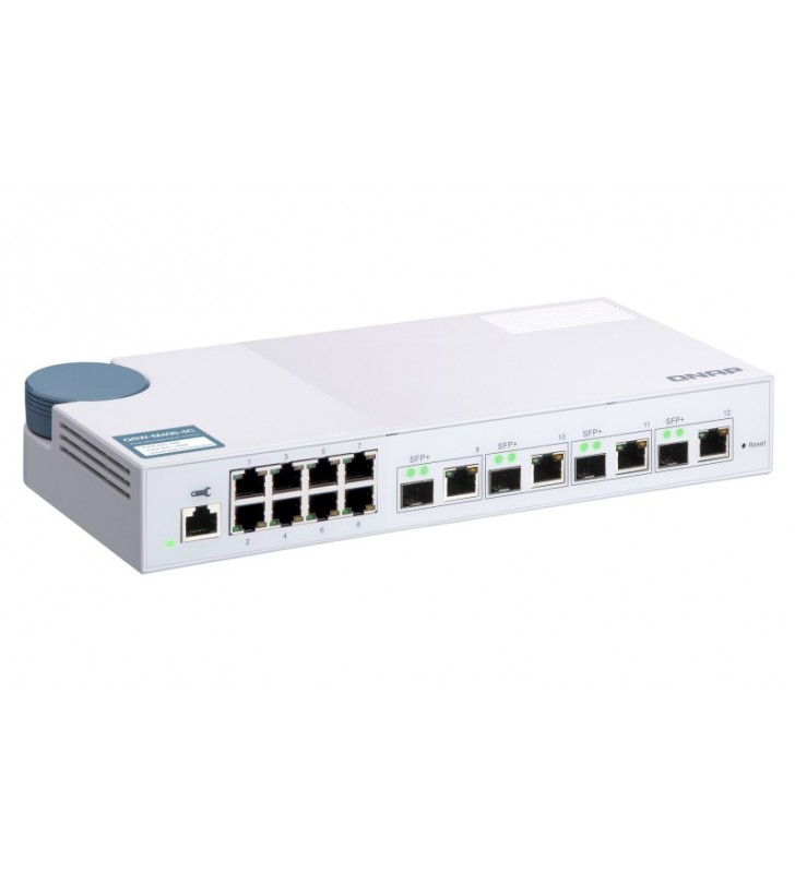 QNAP QSW-M408-4C switch-uri Gestionate L2 Gigabit Ethernet (10/100/1000) Alb