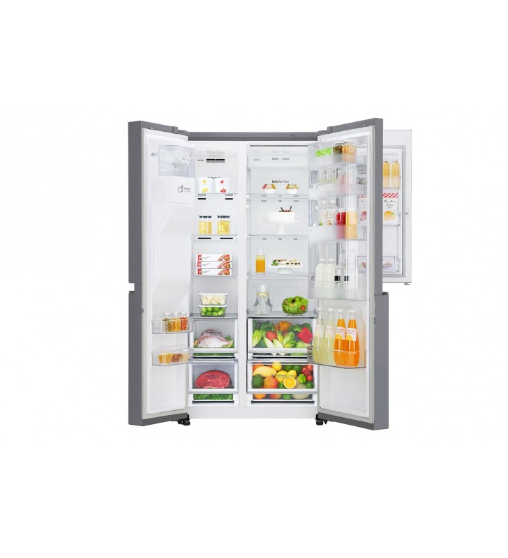 LG GSJ760PZZE ed Side-by-Side 405/196 L 179.0 x 91.2 73.8cm frigidere cu unități alipite (side by side) Încorporat/De sine