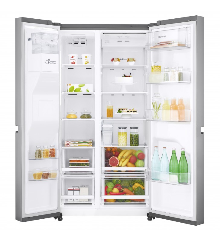 LG GSL461ICEE frigidere cu unități alipite (side by side) De sine stătător 601 L E Din oţel inoxidabil