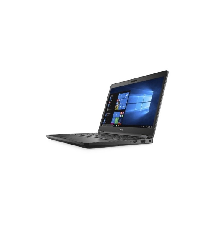 Laptop Dell Latitude E5480, Intel Core i5 6300U 2.4 GHz, 8 GB DDR4, 256 GB SSD M.2, Wi-Fi, Bluetooth, WebCam, Display 14" 1366 by 768 Grad B, Windows 10 Pro