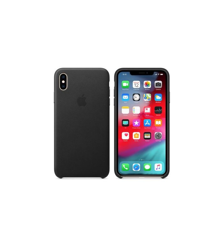 IPHONE XS MAX LEATHER CASE/BLACK