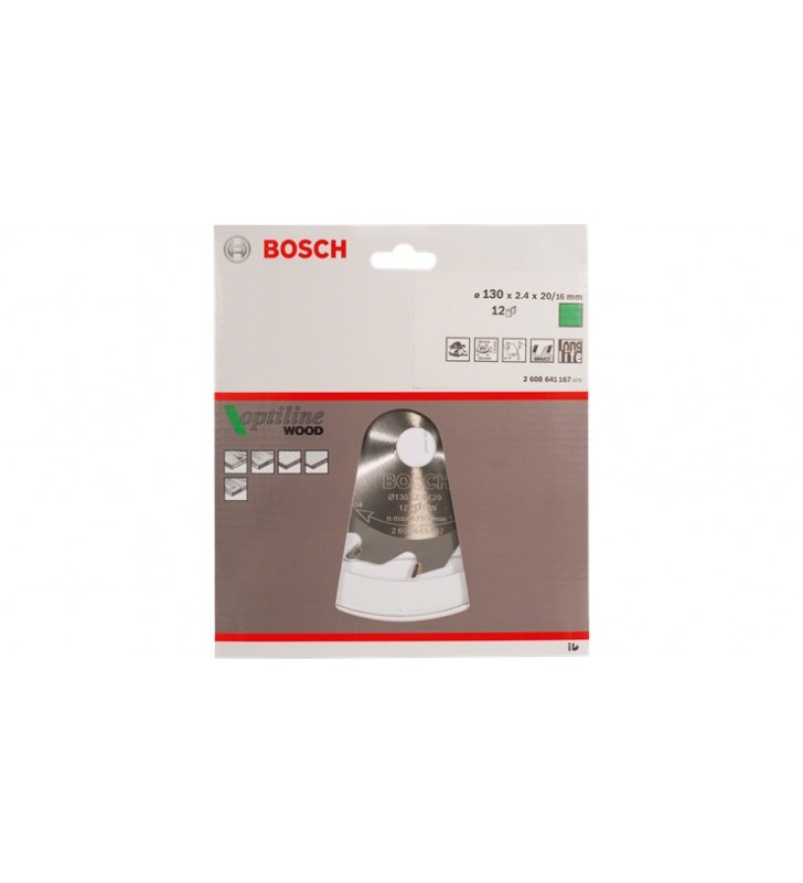 Bosch 2 608 642 602 lame pentru ferăstraie circulare 16,5 cm 1 buc.