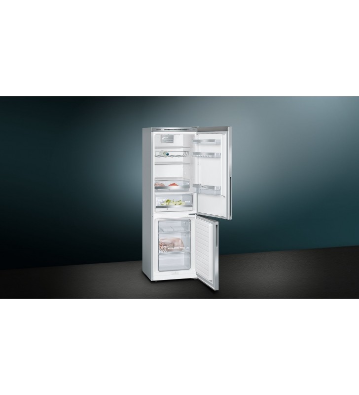 Siemens iQ500 KG36EALCA combină frigorifică De sine stătător 308 L C Din oţel inoxidabil