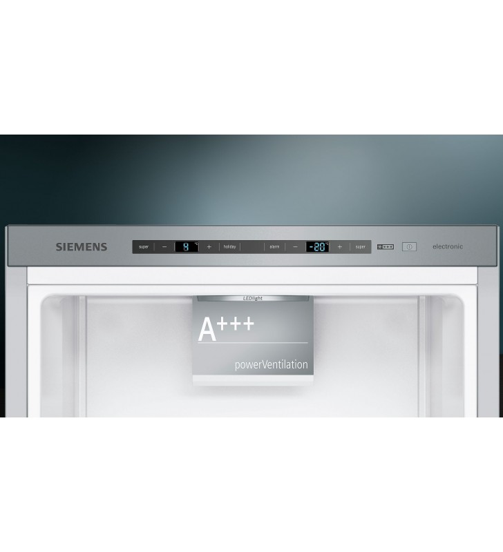 Siemens iQ500 KG36EALCA combină frigorifică De sine stătător 308 L C Din oţel inoxidabil
