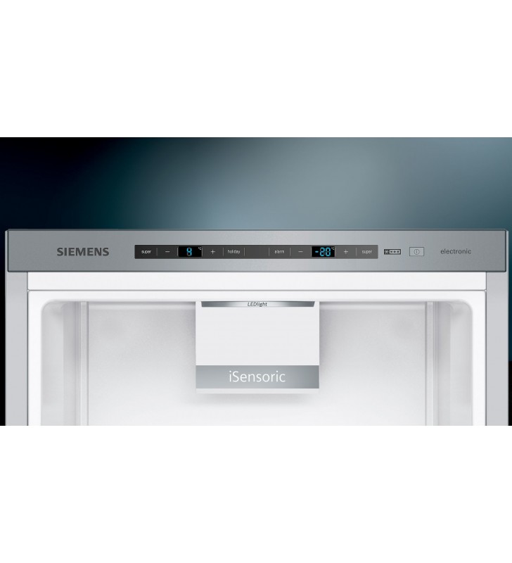 Siemens iQ500 KG39EAICA combină frigorifică De sine stătător 343 L C Argint