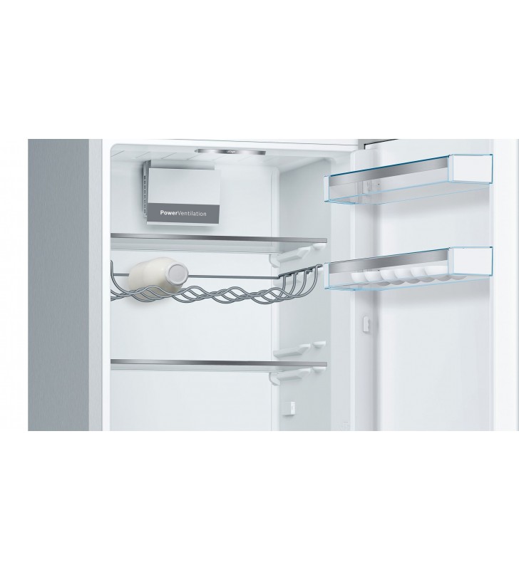 Bosch KGE36ALCA combină frigorifică De sine stătător 308 L C Din oţel inoxidabil