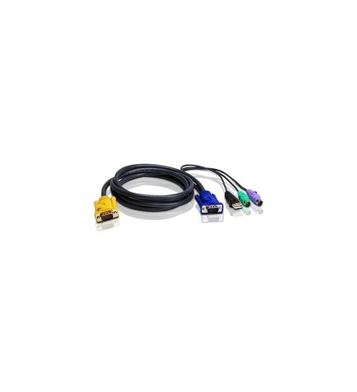 I/O ACC CABLE USB KVM 1.8M/3 IN 1 SPDH 2L-5302UP ATEN