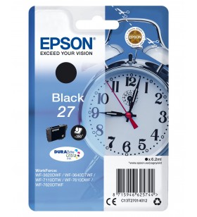Epson Alarm clock Singlepack Black 27 DURABrite Ultra Ink