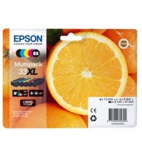 Epson Oranges C13T33574010 cartușe cu cerneală Original Negru foto Pachet multiplu 1 buc.
