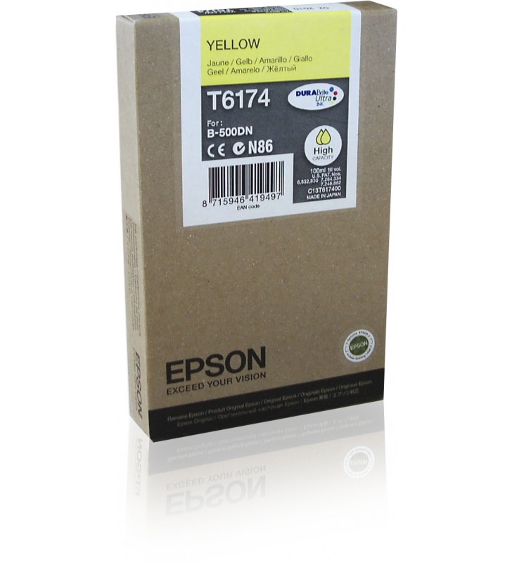 Epson Cartuş cerneală Yellow T6174 DURABrite Ultra Ink de mare capacitate