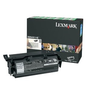 Lexmark X654X11E cartuș toner Original Negru