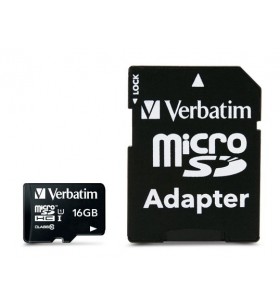 Verbatim Premium memorii flash 16 Giga Bites MicroSDHC Clasa 10