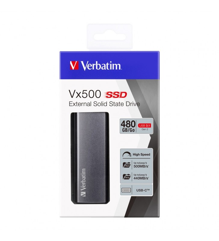 Verbatim Vx500 480 Giga Bites Argint