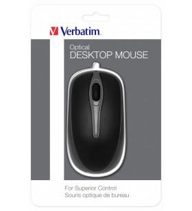 Verbatim 49019 mouse-uri USB Optice 1000 DPI Ambidextru
