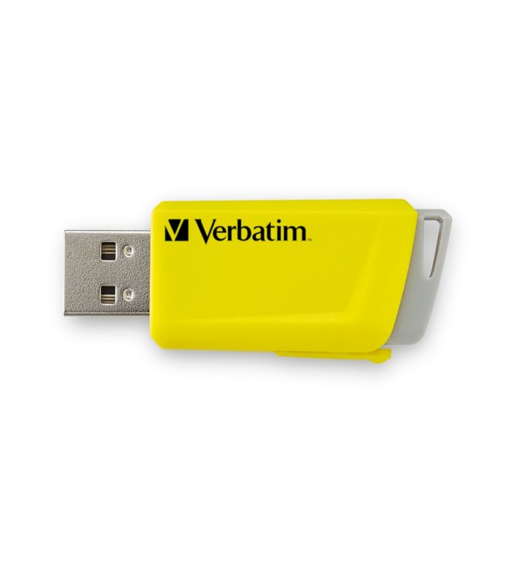 Verbatim Store ‘n’ Click memorii flash USB 16 Giga Bites USB Tip-A 3.2 Gen 1 (3.1 Gen 1) Albastru, Roşu, Galben