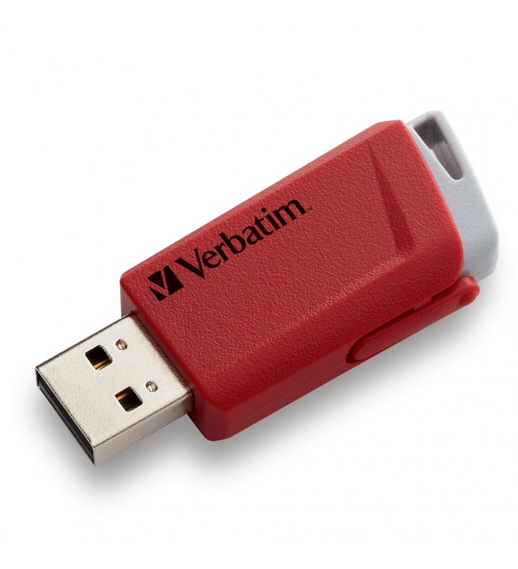 Verbatim Store 'n' Click memorii flash USB 32 Giga Bites USB Tip-A 3.2 Gen 1 (3.1 Gen 1) Albastru, Gri, Roşu