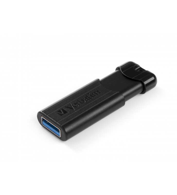 Verbatim PinStripe memorii flash USB 16 Giga Bites USB Tip-A 3.2 Gen 1 (3.1 Gen 1) Negru