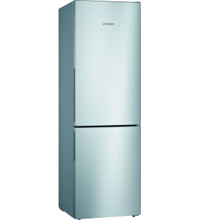 Bosch Serie 4 KGV362LEA combină frigorifică De sine stătător 308 L E Din oţel inoxidabil