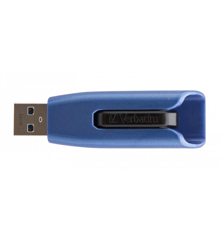 Verbatim Store 'n' Go V3 Max memorii flash USB 64 Giga Bites USB Tip-A 3.2 Gen 1 (3.1 Gen 1) Albastru