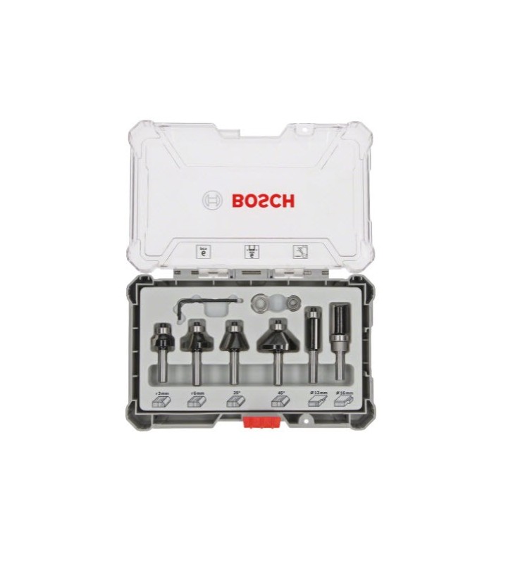 Bosch 2 607 017 470 vârf pentru freze Set biți 6 buc.