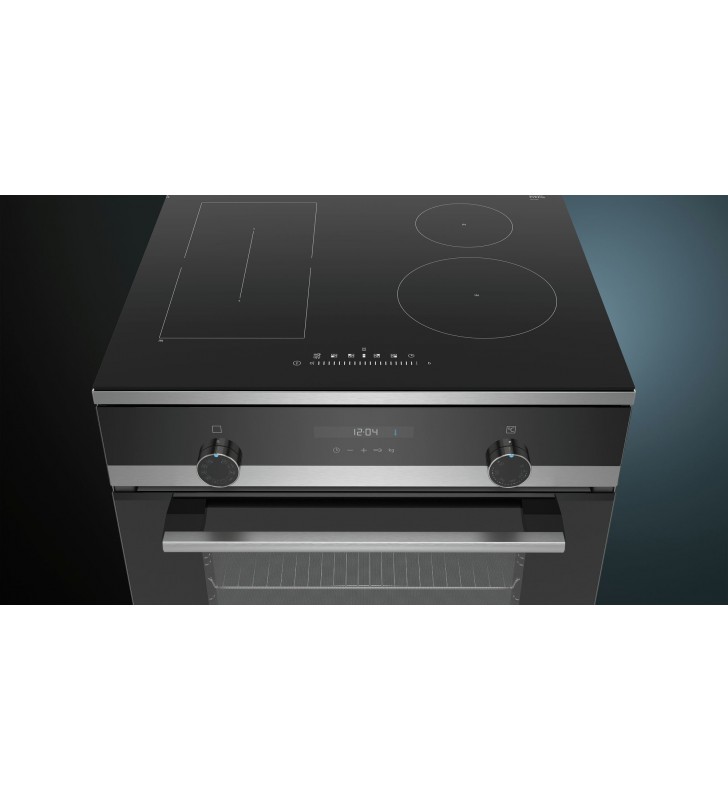 Siemens iQ500 HL9S5A340 mașini de gătit Aragaz clasic Plită cu zonă de inducție Negru A