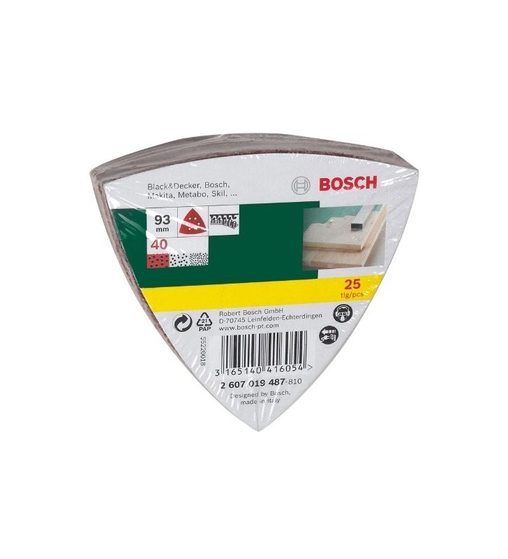 Bosch 2 607 019 487 accesoriu mașină de sablat 25 buc.