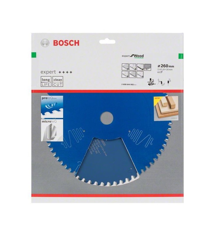 Bosch 2 608 644 082 lame pentru ferăstraie circulare 26 cm 1 buc.