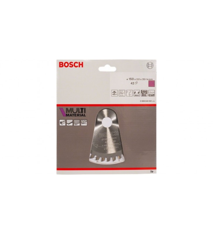 Bosch 2 608 640 509 lame pentru ferăstraie circulare 19 cm 1 buc.