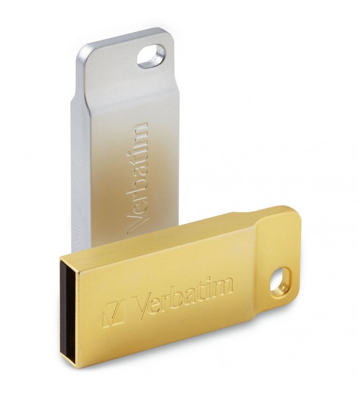 Verbatim Metal Executive memorii flash USB 16 Giga Bites USB Tip-A 2.0 Argint