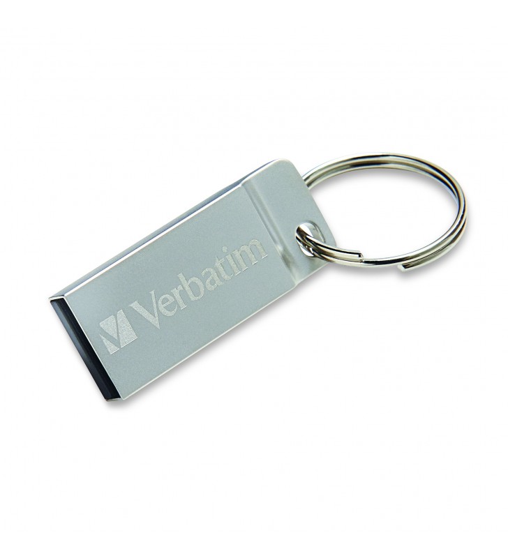 Verbatim Metal Executive memorii flash USB 32 Giga Bites USB Tip-A 2.0 Argint