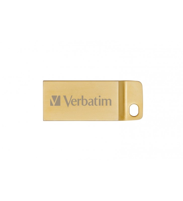 Verbatim Metal Executive memorii flash USB 64 Giga Bites USB Tip-A 3.2 Gen 1 (3.1 Gen 1) De aur