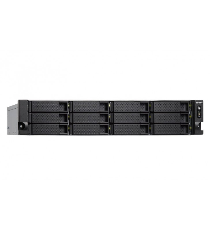 QNAP TS-1283XU-RP E-2124 Ethernet LAN Cabinet metalic (2U) Negru NAS