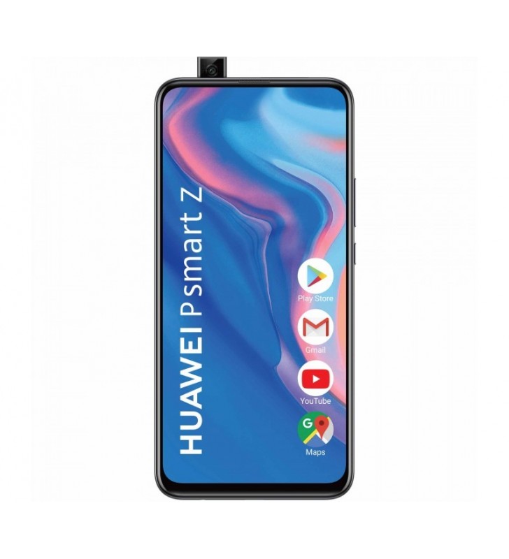 Huawei P Smart Z 2019 16,7 cm (6.59") 4 Giga Bites 64 Giga Bites Dual SIM 4G Micro-USB Negru Android 9.0 4000 mAh